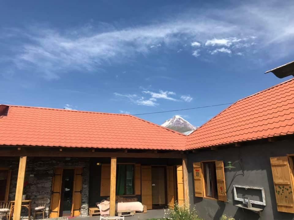 Hotel Sno House In Kazbeg Esterno foto